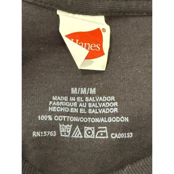 Hanes "Cinemacon 2019" Promotional Short Sleeve Tee Black Size M NWOT - Picture 5 of 6
